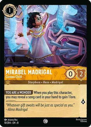 Mirabel Madrigal (Curious Child) - 10/204 - Common (Foil)