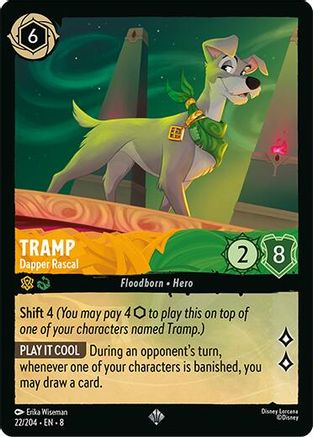 Tramp (Dapper Rascal) - 22/204 - Super Rare (Foil)