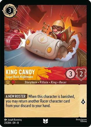 King Candy (Sugar Rush Nightmare) - 23/204 - Uncommon