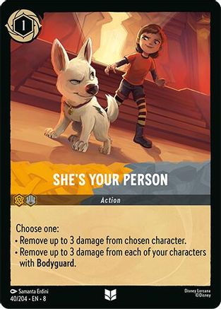 She's Your Person - 40/204 - Uncommon (Foil)
