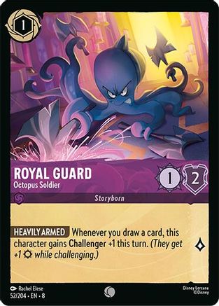 Royal Guard (Octopus Soldier) - 52/204 - Common