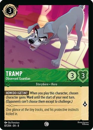 Tramp (Observant Guardian) - 87/204 - Common (Foil)