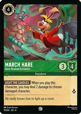 March Hare (Hare-Brained Eccentric) - 91/204 - Common (Foil)