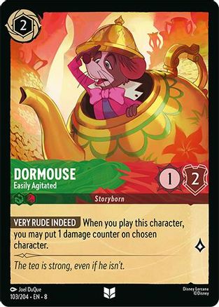 Dormouse (Easily Agitated) - 103/204 - Uncommon