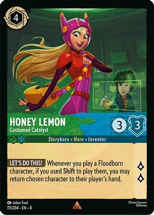 Honey Lemon (Costumed Catalyst) - 111/204 - Rare (Foil)