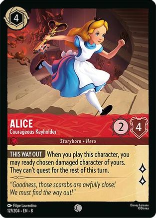 Alice (Courageous Keyholder) - 127/204 - Common