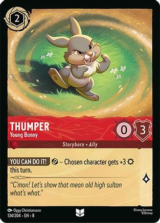 Thumper (Young Bunny) - 134/204 - Uncommon