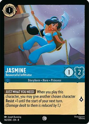 Jasmine (Resourceful Infiltrator) - 162/204 - Common