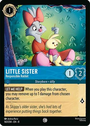 Little Sister (Responsible Rabbit) - 163/204 - Common