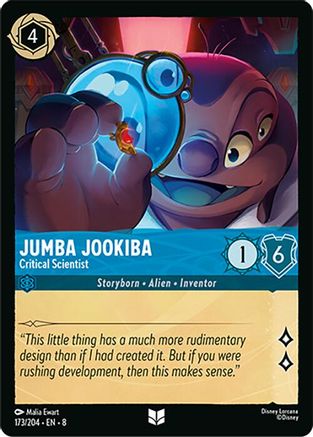 Jumba Jookiba (Critical Scientist) - 173/204 - Uncommon