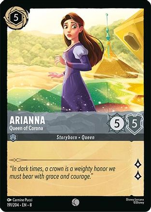 Arianna (Queen of Corona) - 191/204 - Common (Foil)
