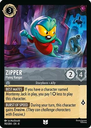 Zipper (Flying Ranger) - 192/204 - Uncommon