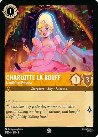 Charlotte La Bouff (Mardi Gras Princess) - 8/204 - Common
