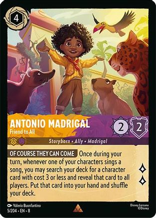 Antonio Madrigal (Friend to All) - 5/204 - Rare (Foil)