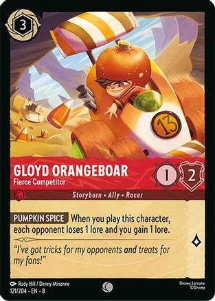 Gloyd Orangeboar (Fierce Competitor) - 121/204 - Common