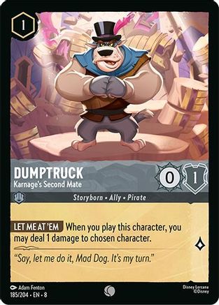 Dumptruck (Karnage's Second Mate) - 185/204 - Common (Foil)