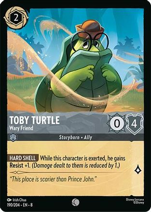 Toby Turtle (Wary Friend) - 190/204 - Common