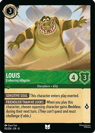 Louis (Endearing Alligator) - 95/204 - Uncommon