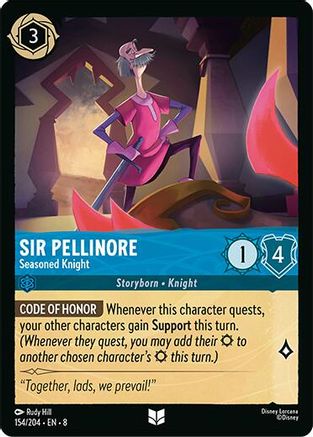 Sir Pellinore (Seasoned Knight) - 154/204 - Uncommon