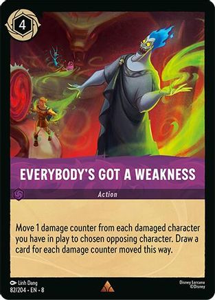 Everybody's Got A Weakness - 82/204 - Rare (Foil)