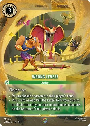 Wrong Lever! - 216/204 - Enchanted