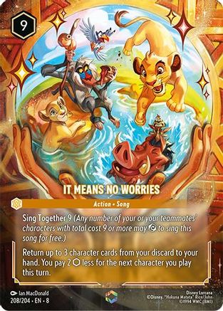 It Means No Worries - 208/204 - Enchanted