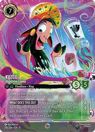 Kuzco (Impulsive Llama) - 210/204 - Enchanted