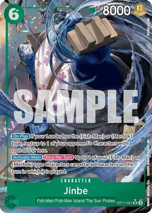 Jinbe (031) (Alternate Art) (OP11-031)