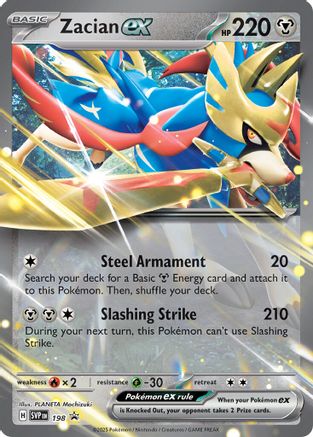 Zacian ex 198 - Holofoil - Promo