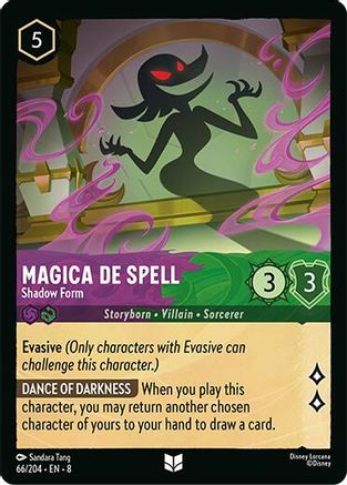 Magica De Spell (Shadow Form) - 66/204 - Uncommon (Foil)