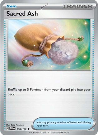 Sacred Ash 168 - Uncommon Reverse Holo