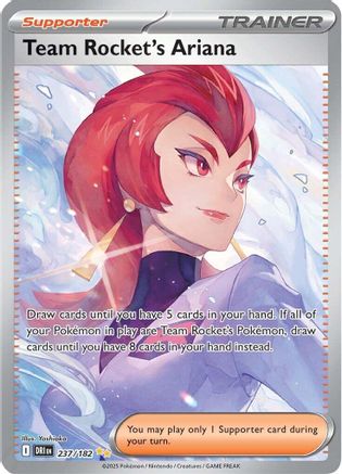 Team Rocket's Ariana 237/182 - Special Illustration Rare