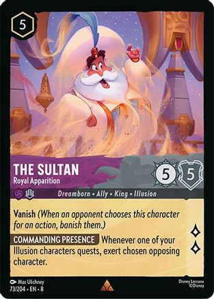 The Sultan (Royal Apparition) - 73/204 - Rare