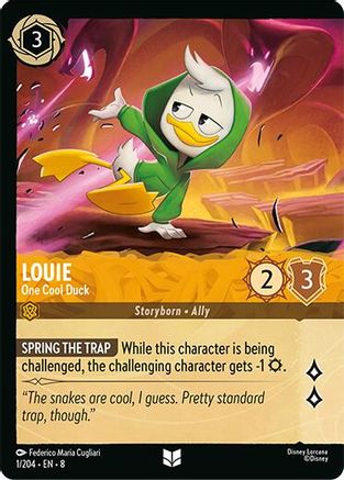 Louie (One Cool Duck) - 1/204 - Foil (Foil)