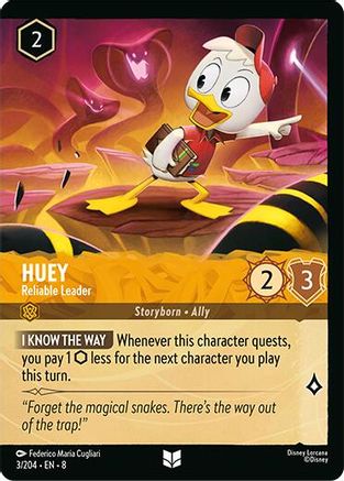 Huey (Reliable Leader) - 3/204 - Foil (Foil)