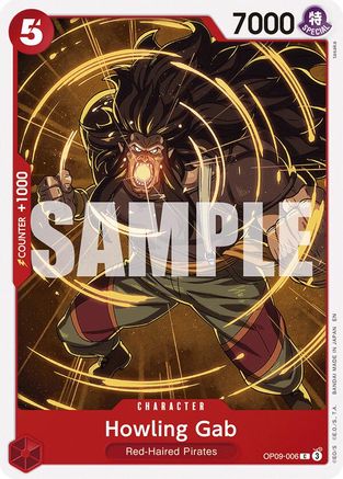 Howling Gab (Reprint) - (OP09-006) - Common