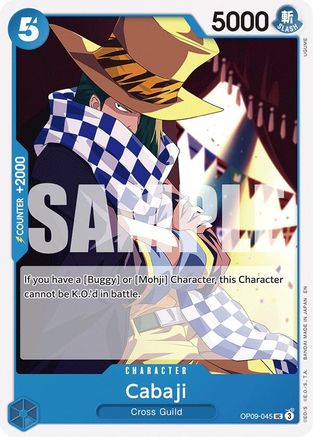 Cabaji (Reprint) - OP09-045 - Uncommon