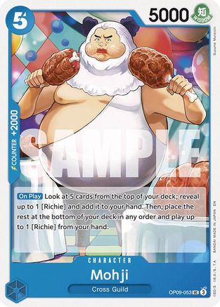 Mohji (Reprint) - OP09-053 - Uncommon