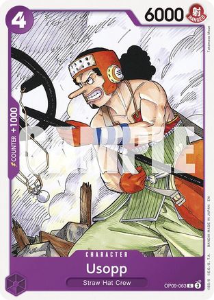 Usopp (Reprint) - OP09-063 - Common