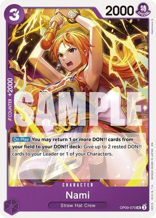 Nami (Reprint) - OP09-070 - Uncommon