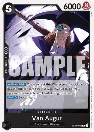 Van Augur (Reprint) - OP09-083 - Rare