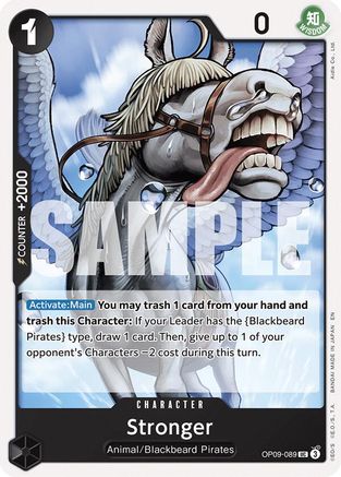 Stronger (Reprint) - OP09-089 - Uncommon