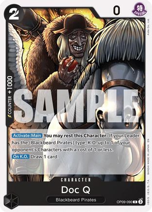 Doc Q (Reprint) - OP09-090 - Rare