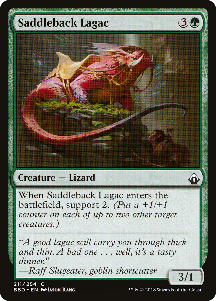 Saddleback Lagac (BBD-211)  Foil