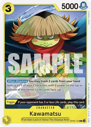 Kawamatsu (Reprint) - OP06-103 - Common