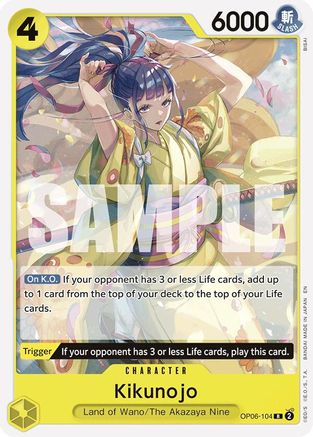Kikunojo (Reprint) - OP06-104 - Rare