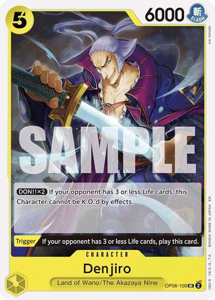 Denjiro (Reprint) - OP06-109 - Uncommon