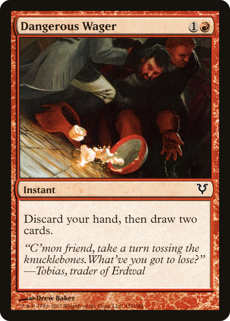 Dangerous Wager (AVR-131)  Foil
