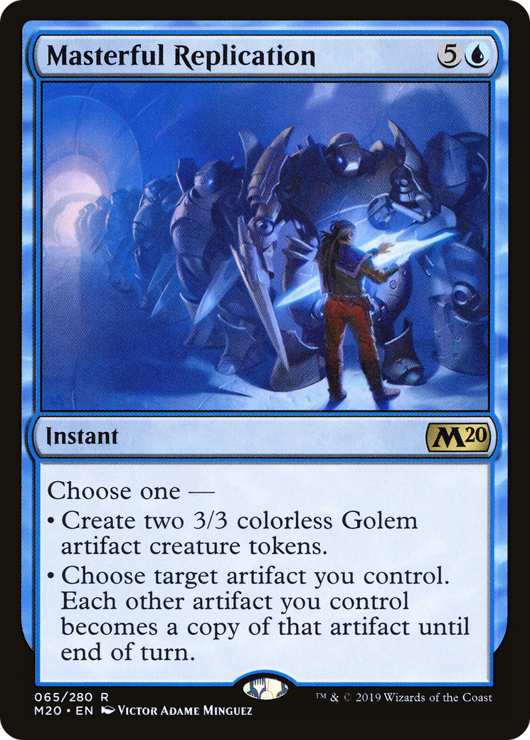 Masterful Replication (M20-065)  Foil