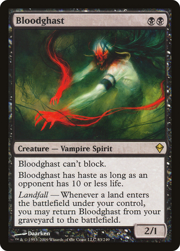 Bloodghast (ZEN-083)  Foil